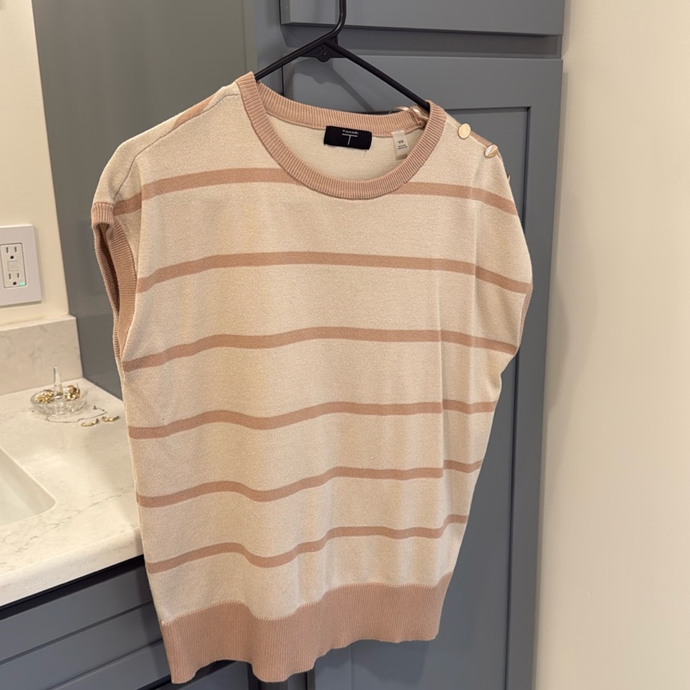 Striped Sweater Blouse